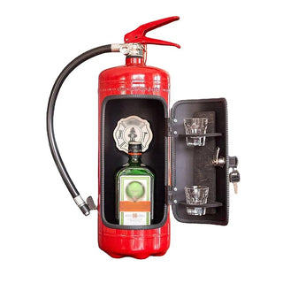 Verborgen Flessenopslag in de Vorm van een Brandblusser – BlazeVault Rood