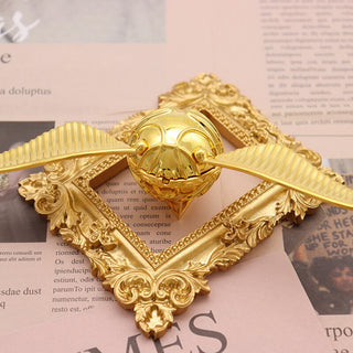 Gouden Vang | Verguld 18k Schat Ringdoos Beweegbaar Luxe-Sieraad Puur Goud