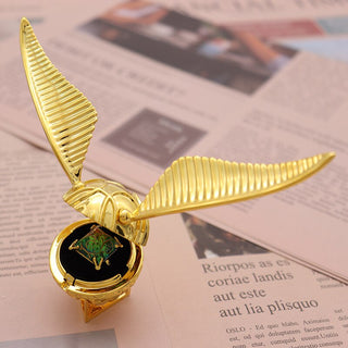 Gouden Vang | Verguld 18k Schat Ringdoos Beweegbaar Luxe-Sieraad