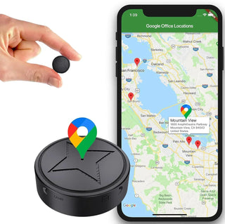 GPS Tracker Magnetisch Compact – Realtime Tracking voor Voertuigen, Huisdieren & Waardevolle Spullen – USB oplaadbaar