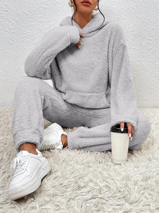 Ultra-Comfortabel Teddy Huispak met Capuchon - Winterwonder Lana