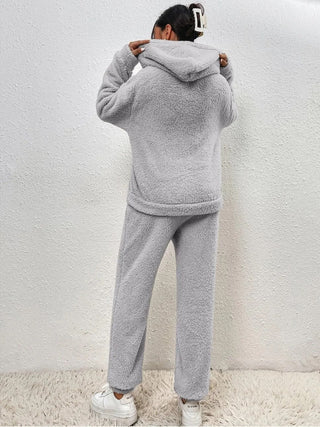 Ultra-Comfortabel Teddy Huispak met Capuchon - Winterwonder Lana