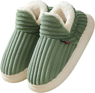 Sena Winter-Pantoffels | Knus Warm en Comfortabel GROEN