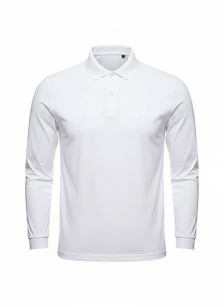 Luca | Polo Shirt met Lange Mouwen