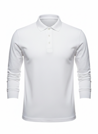Gideon | Klassieke Polo met Lange Mouwen