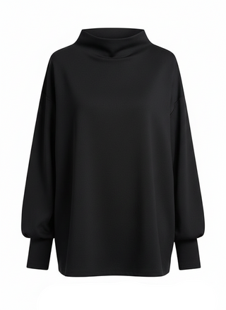 Ever | Gedrapeerde Top met Col