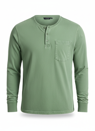 Philipp | Henley Shirt met Lange Mouwen