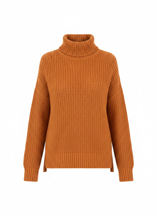 Natascha | Dames Losvallende Gebreide Trui, Zachte Chunky Winterpullover