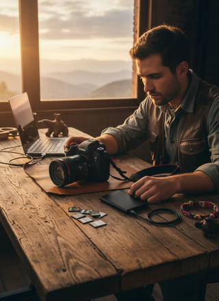 Externe SSD voor Fotografen - Draagbare Back-upschijf tot 30TB, 1050MB/s