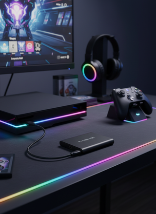 Gaming Externe SSD voor Consoles & PC - Snelle Draagbare Opslag tot 30TB, 1050MB/s