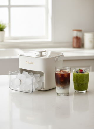 Aanrecht IJsblokjesmachine voor IJskoffie & Smoothies - Snelle Voedselveilige IJsmachine