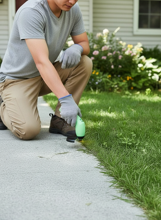 Grastrimmer op Batterij voor Gazonranden & Paden - Snoerloze Handheld Onkruidtrimmer