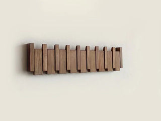 HarmonyCoat Houten Piano Kapstok – Stijlvolle Wanddecoratie & Praktische Opberger