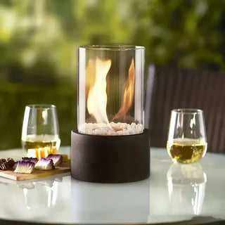 Herfstachtige & Draagbare Tafelvuurlantaarn - GlowLuxe