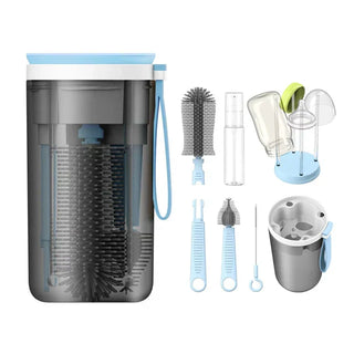 MEELANO På farten Bottle Cleaner - Handy & Compact - ConBot Blå