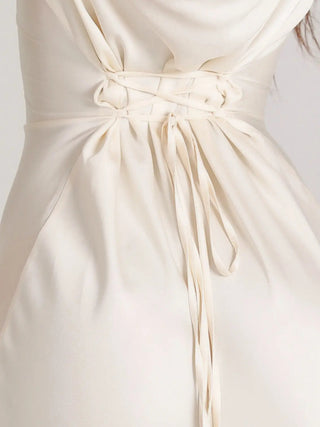Sophie Dames Maxi-jurk met Lange Mouwen