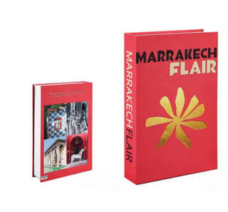 Set van 12 Decoratieve Boeken voor Stijlvolle Interieur – Perfecte Decoratie voor Salontafel en Presentatie Marrakech Flair