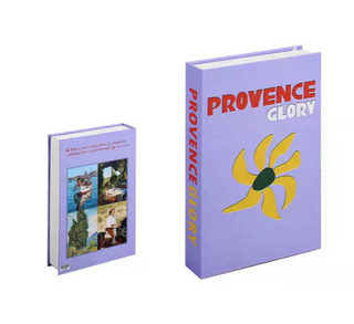 Set van 12 Decoratieve Boeken voor Stijlvolle Interieur – Perfecte Decoratie voor Salontafel en Presentatie Provence Glorie