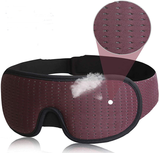 MEELANO Dreampro | UltraComfort 3D Sovemaske: Perfekt mørke Wein