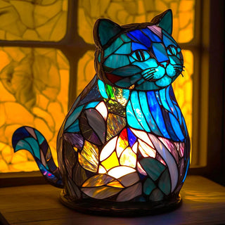 Moderne Kunstlamp - LumiAura Kat 15CM