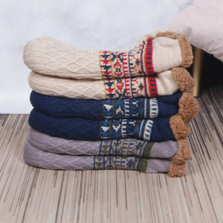 Sofie | Winterwarme Antislip Huissokken