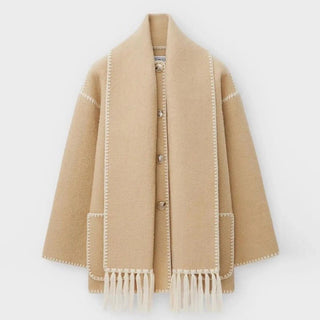 Adele Jassen met Sjaal Beige