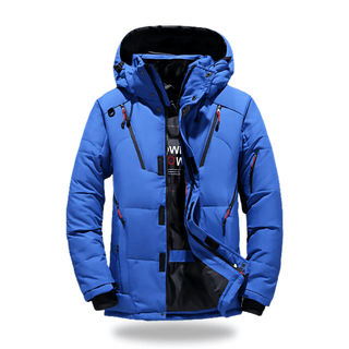 Arctic Waterdichte Winterjas met Capuchon Blauw