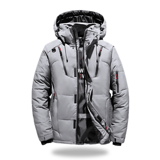Arctic Waterdichte Winterjas met Capuchon Grijs