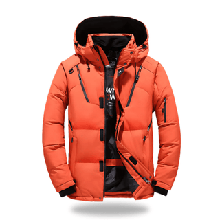 Arctic Waterdichte Winterjas met Capuchon Oranje