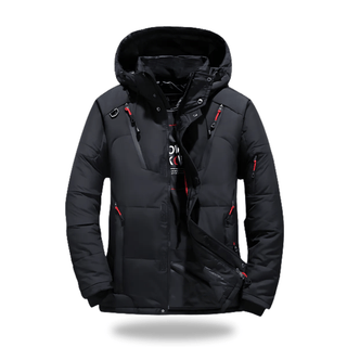 Arctic Waterdichte Winterjas met Capuchon Zwart