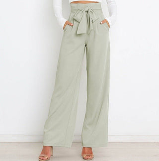 Chantal Dames Wijde Broek met Bindceintuur