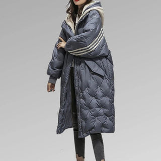 Christel Lange Jas Blauw