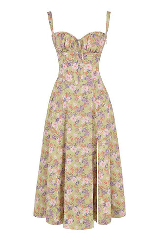 Margaret Dames Corset Midi-jurk