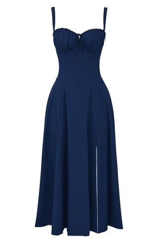 Margaret Dames Corset Midi-jurk