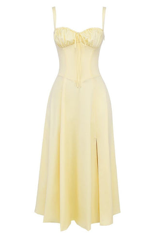 Margaret Dames Corset Midi-jurk