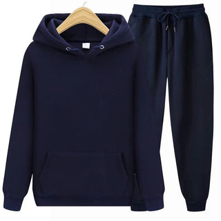 Robin Unisex Hoodie en Joggingbroek als Set Marineblauw