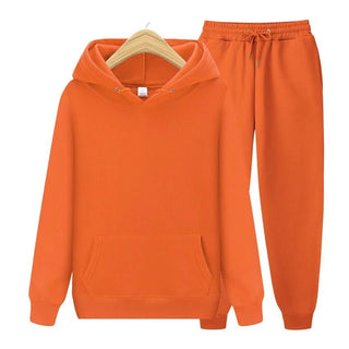 Robin Unisex Hoodie en Joggingbroek als Set Oranje