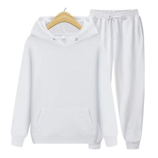 Robin Unisex Hoodie en Joggingbroek als Set Wit