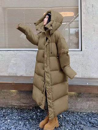 Sareena Grote Maten Parka Groen