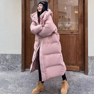 Sareena Grote Maten Parka Roze