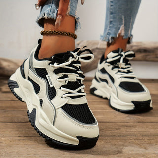 Zara Dikke Zool Sneakers Zwart