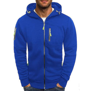 Heren Hoodie van Zachte Katoenmix – Licht & Ademend voor de Herfst Blauw