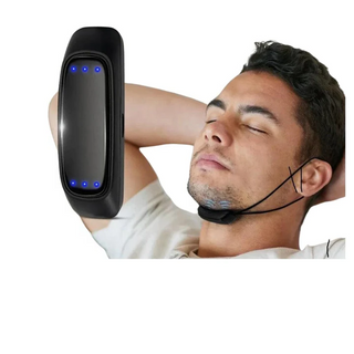 MEELANO Smart Anti Snorken Device EMS Pulse Stop Snorken Bærbar Komfortabel Sov godt Stop Snorken Sundhedspleje Søvnapnøhjælp USB