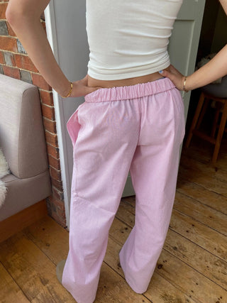Louisa Dames Lounge Broek met Elastische Band