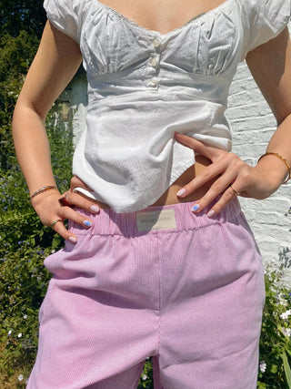 Louisa Dames Lounge Broek met Elastische Band