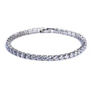 Schakelarmband | Ketting Tennisarmband Zilver