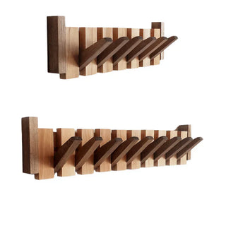 HarmonyCoat Houten Piano Kapstok – Stijlvolle Wanddecoratie & Praktische Opberger