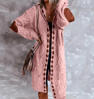 Stijlvol Lang Dames Vest - Comfy met Capuchon