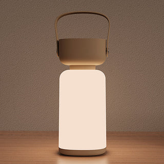 Amanti - Waterdichte Draagbare LED-tafellamp - Modern Cilinderontwerp Bruin Oneindig dimbaar 5V