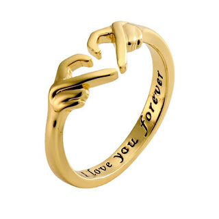 MEELANO Til min smukke datter - I Love You Forever Ring Guld